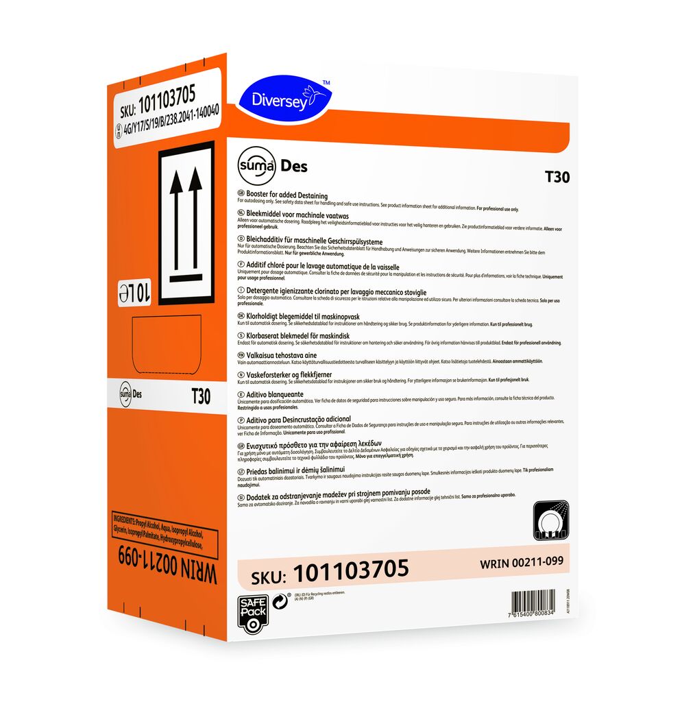 Suma Des T30 1x10L - Booster for added Destaining