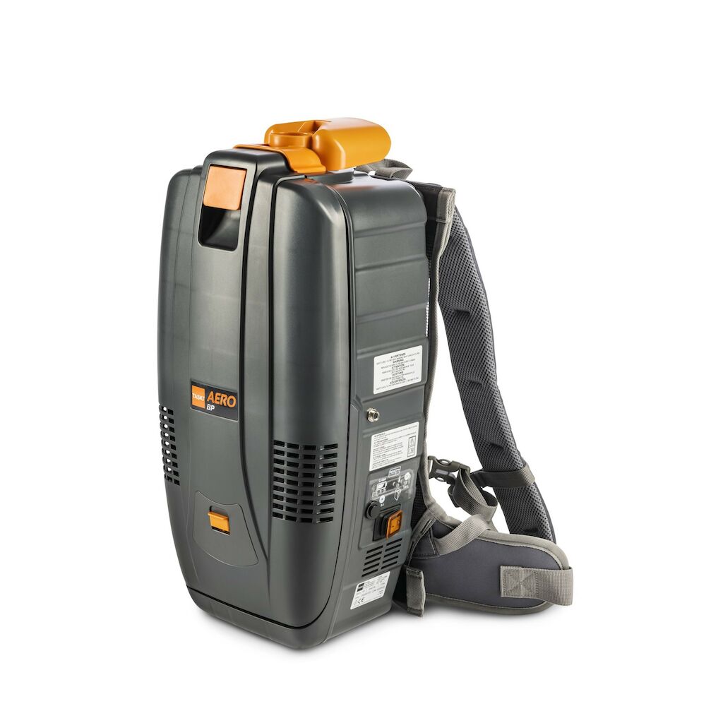 TASKI AERO BP B Li Ion 1x1pc - 3 in 1 Backpack vacuum, tub vacuum and blower with Aero technology (battery operation), without battery and charger.