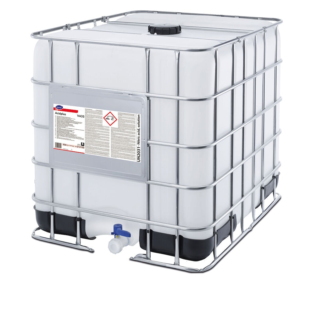Acidplus VA35 1x900L - Heavy duty non-fuming mixed acidic descaler