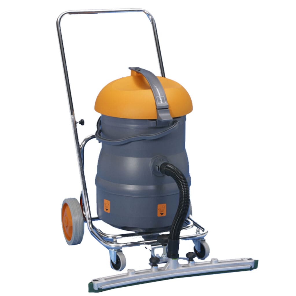 TASKI vacumat 22 T 1x1pc - Medium 22 litre wet & dry vacuum complete with trolley and outrigger
