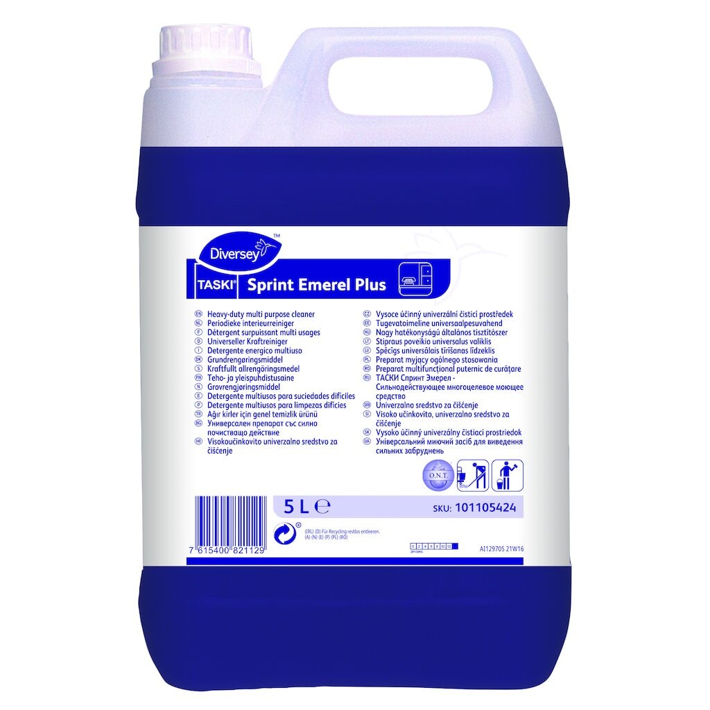 TASKI Sprint Emerel Plus 2x5L - Heavy-duty multi purpose cleaner