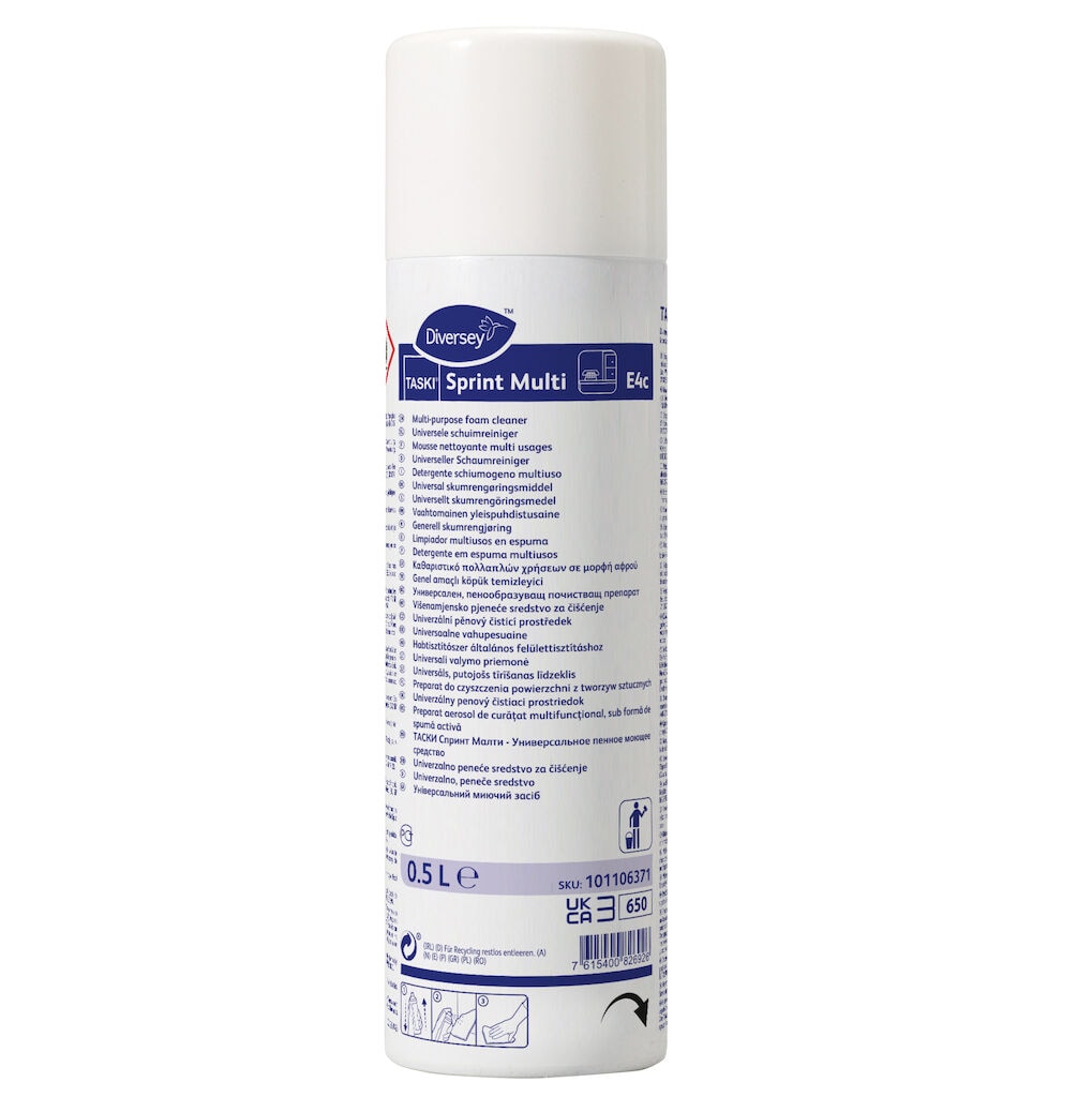 TASKI Sprint Multi E4c 6x0.5L - Multi purpose foam cleaner