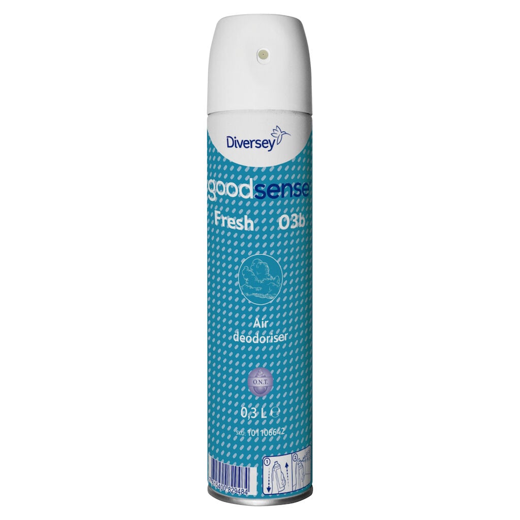Good Sense Fresh (aerosol spray) O3b 6x0.3L - Air freshener and odour neutraliser - instant action