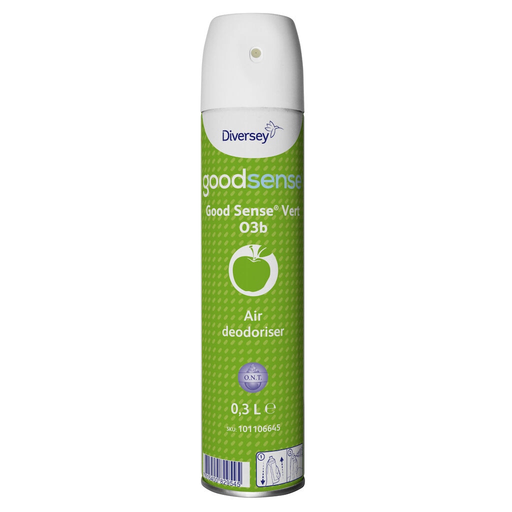 Good Sense Vert (aerosol spray) O3b 6x0.3L - Air freshener and odour neutraliser - instant action
