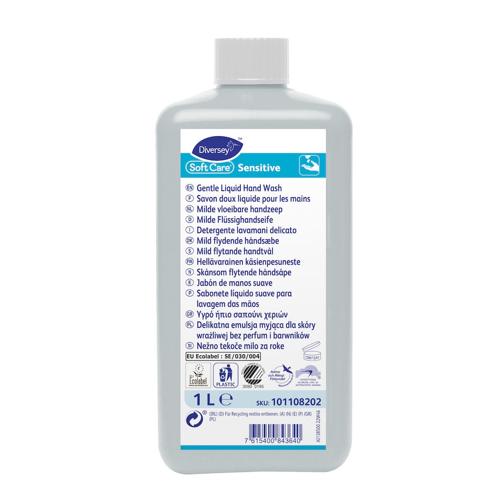 Soft Care Sensitive 10x1L - Gentle liquid hand wash
