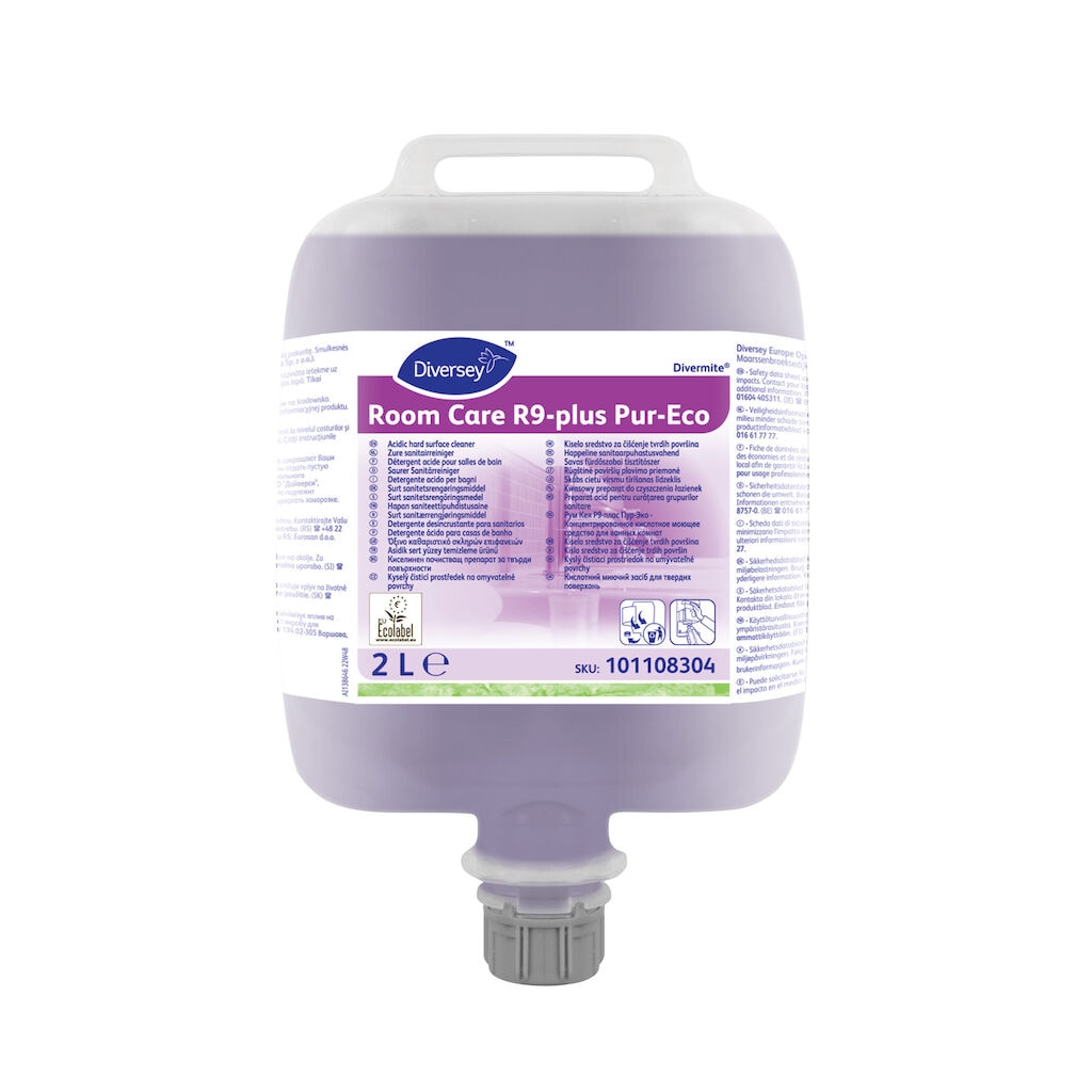 Room Care R9-plus Pur-Eco 2x2L - Acidic hard surface cleaner - concentrate