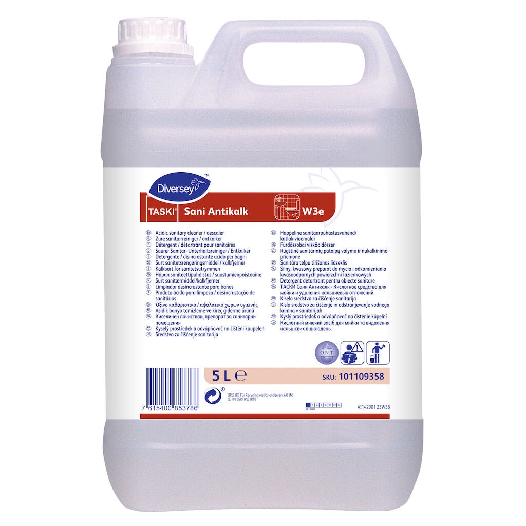 TASKI Sani Antikalk W3e 2x5L - Acidic sanitary cleaner / descaler