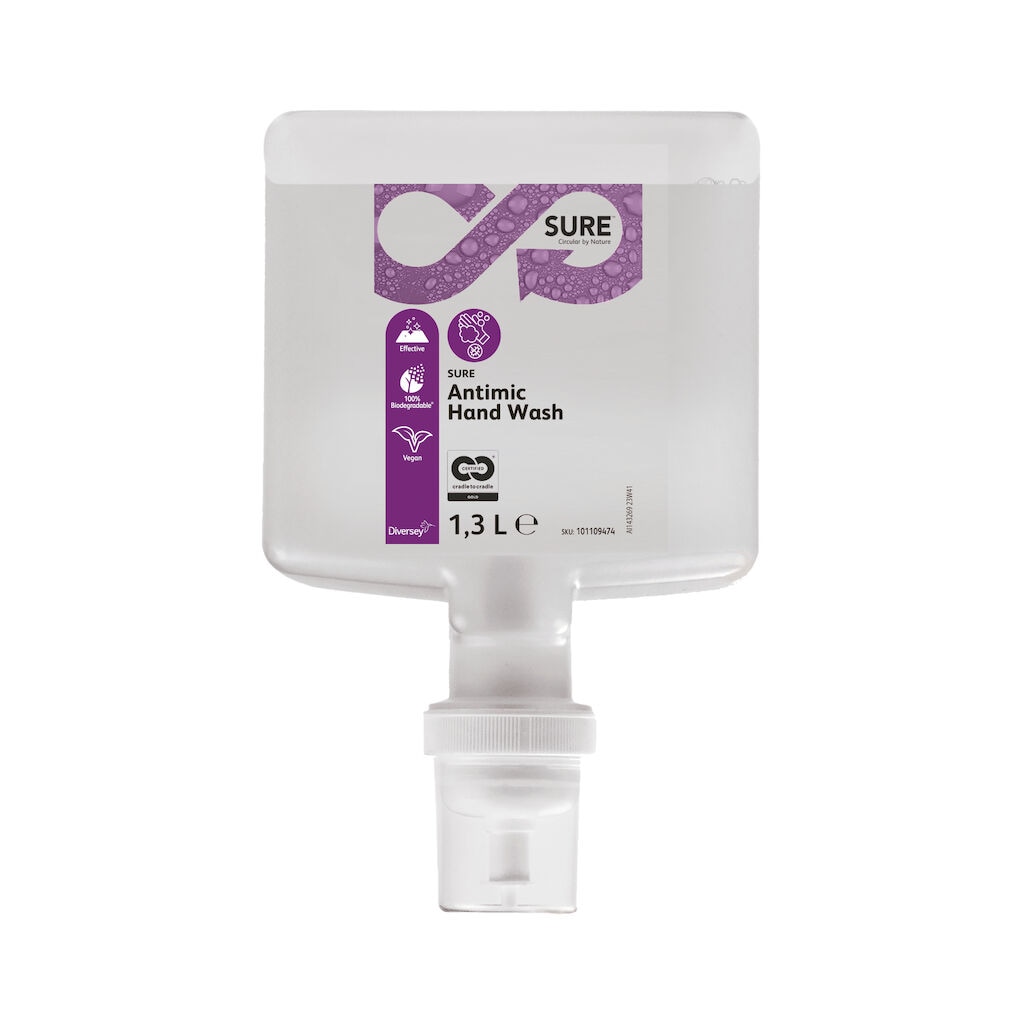 SURE Antimic Hand Wash 4x1.3L - Antimicrobial hand wash