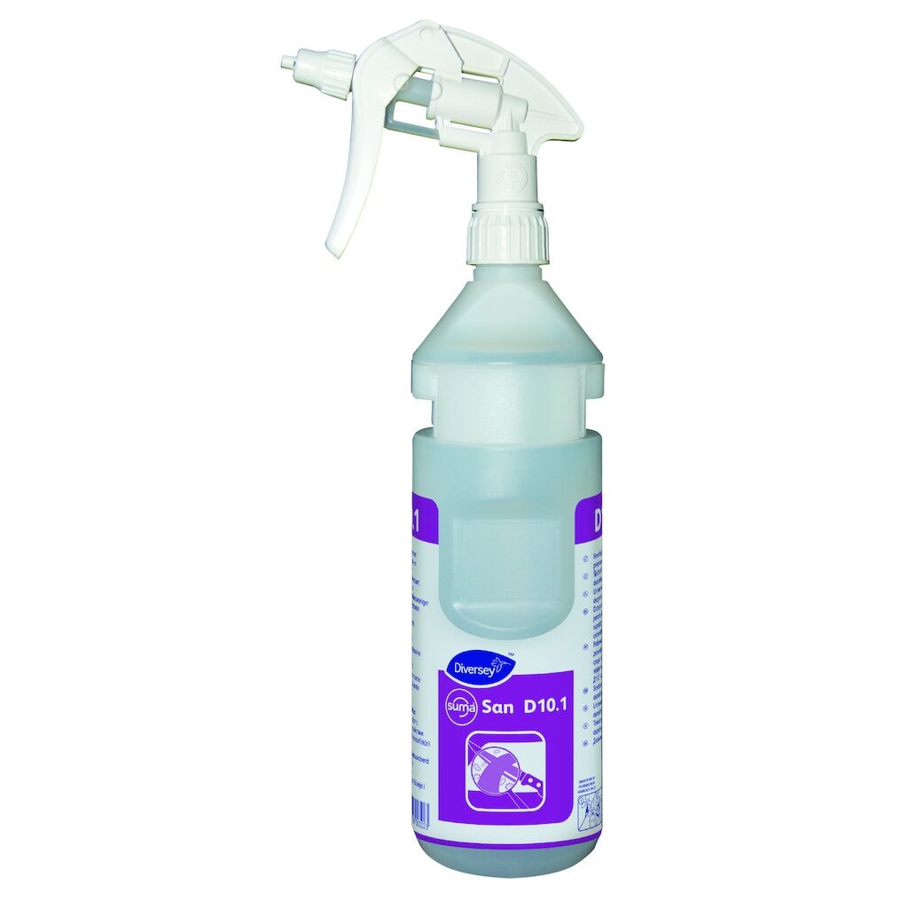 Suma San-conc Empty Bottlekit - 750ml 6x1pc - Spray bottle 750 ml canyon foam trigger white, empty for Suma San D10.1