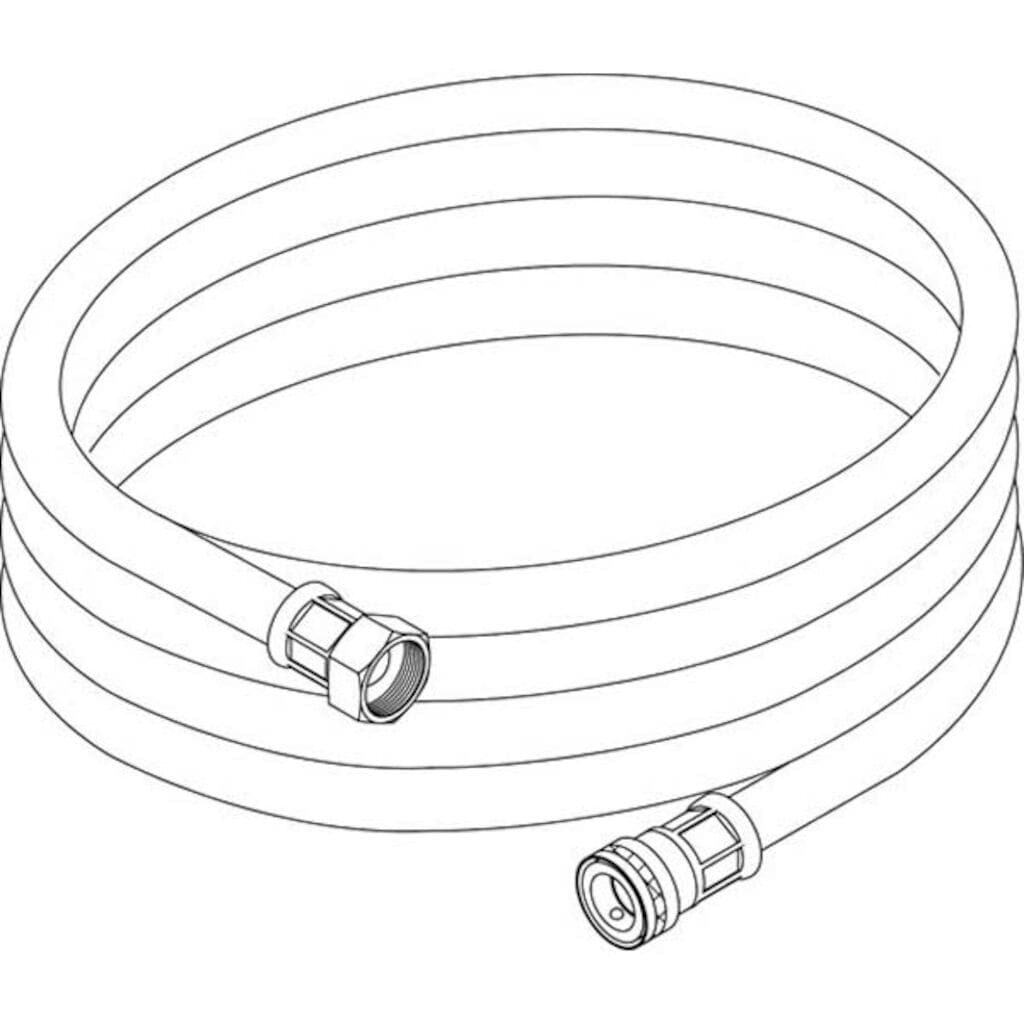 Hose Blue 10m + Quick Coupler 1x1pc - Blue