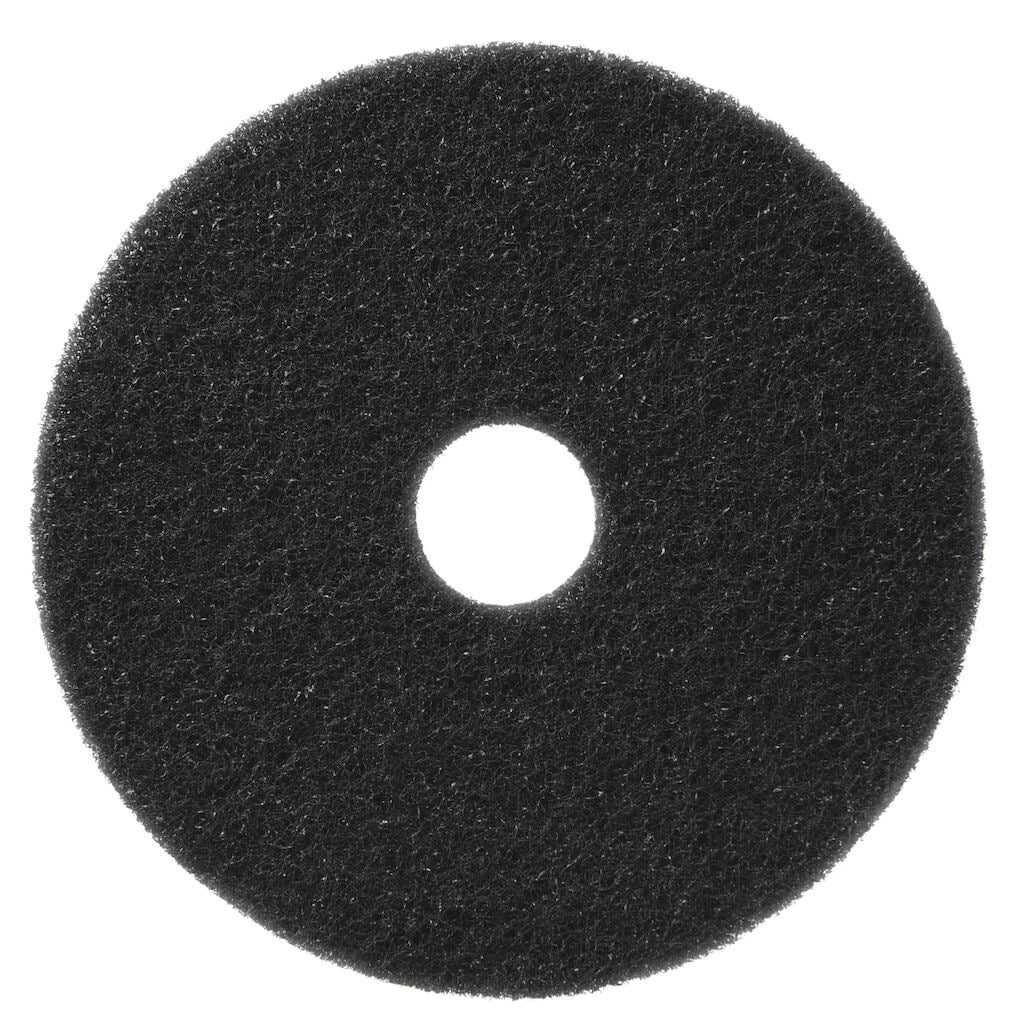 TASKI Americo Pad - Black 5x - 20" / 51 cm - Black - Very agressive stripping pad