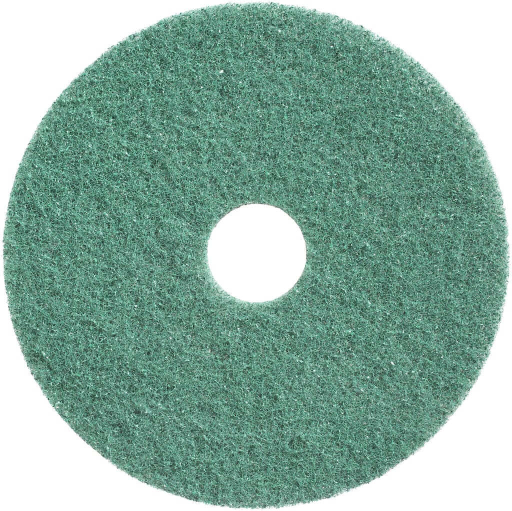 Twister Pad - Green 2x - 6 3/4" / 17,5 cm - Green - Diamond floor pad for daily cleaning