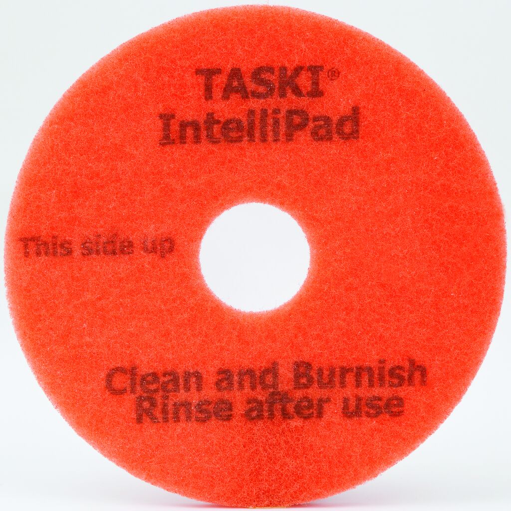 TASKI Intellipad 2x - 11" / 28 cm - Cleaning and Burnishing Pad - 2 in 1