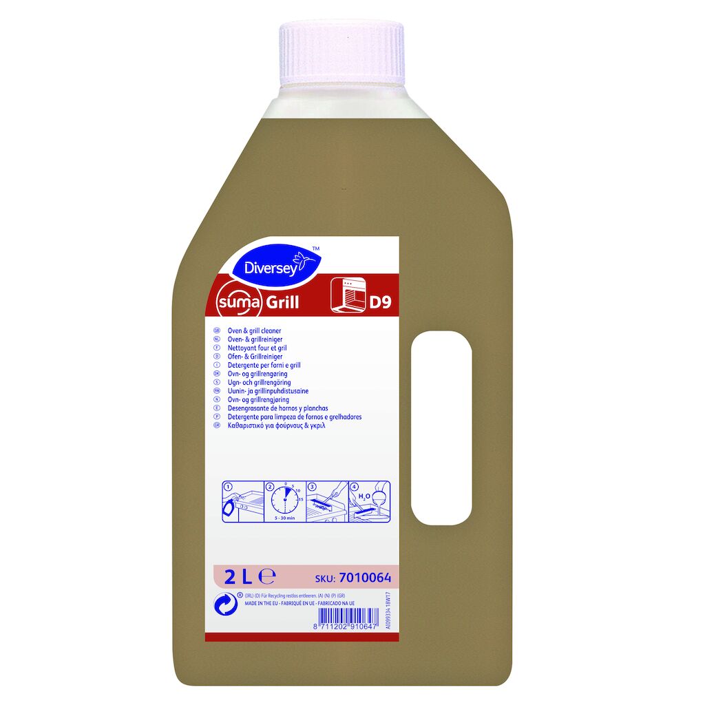 Suma Grill D9 6x2L - Heavy duty oven & grill cleaner