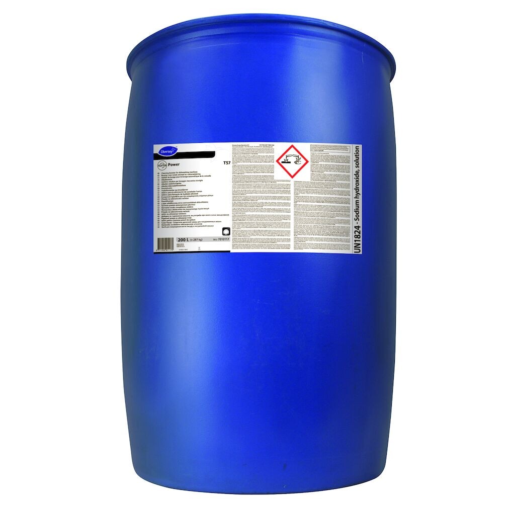 Suma Power T57 1x200L - Alkalinity booster for mechanical ware washing