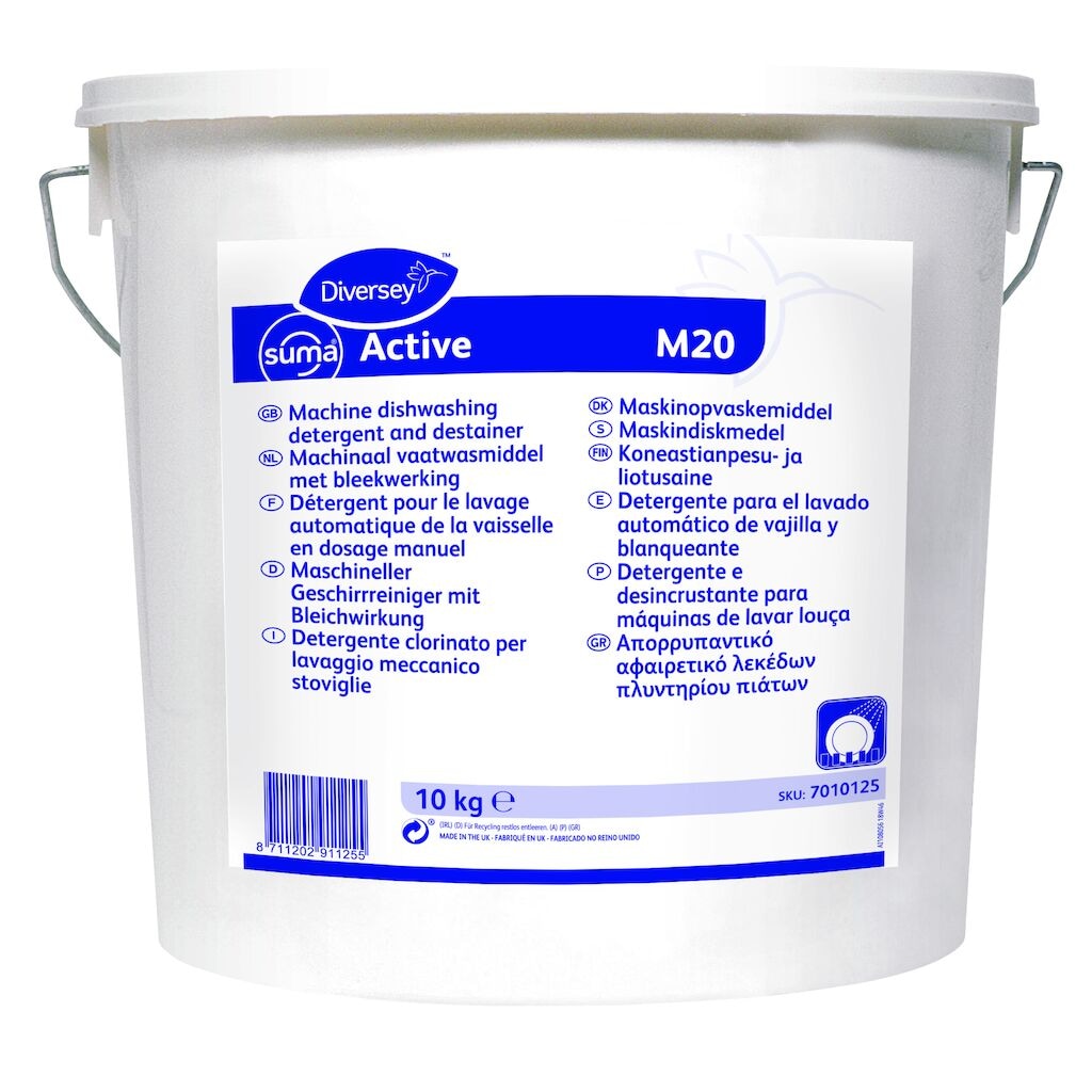 Suma Active M20 1x10kg - Manual dosed machine dishwashing detergent