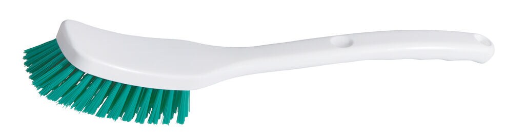 Short Handle Brush Medium 2x - 295 x 40 x 55 mm - Green