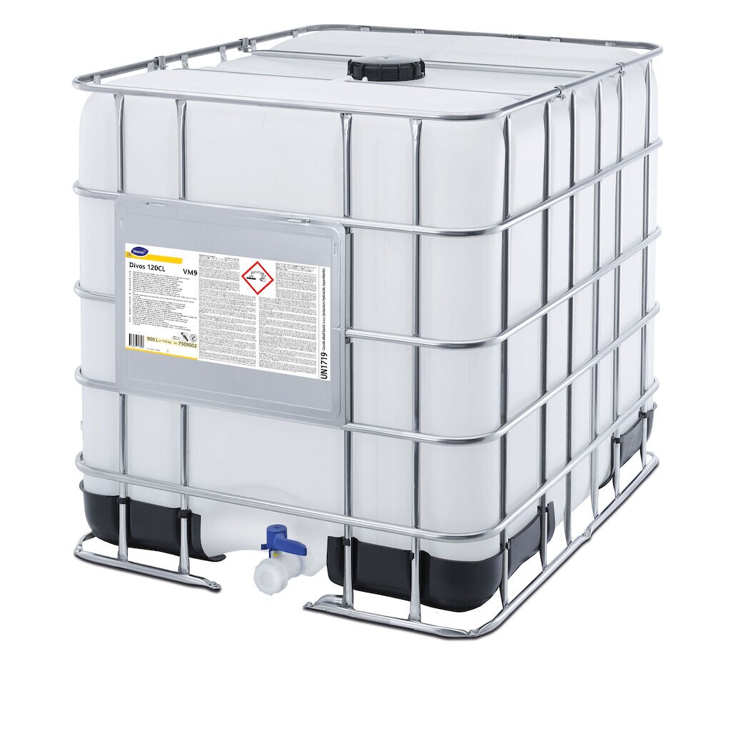 Divos 120CL VM9 1x900L - Chlorinated detergent for high pH tolerant UF/MF membranes
