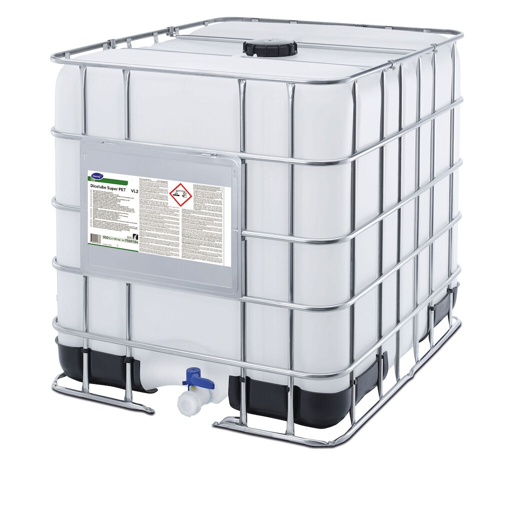Dicolube Super PET VL2 1x950L - Soap based PET safe conveyor lubricant