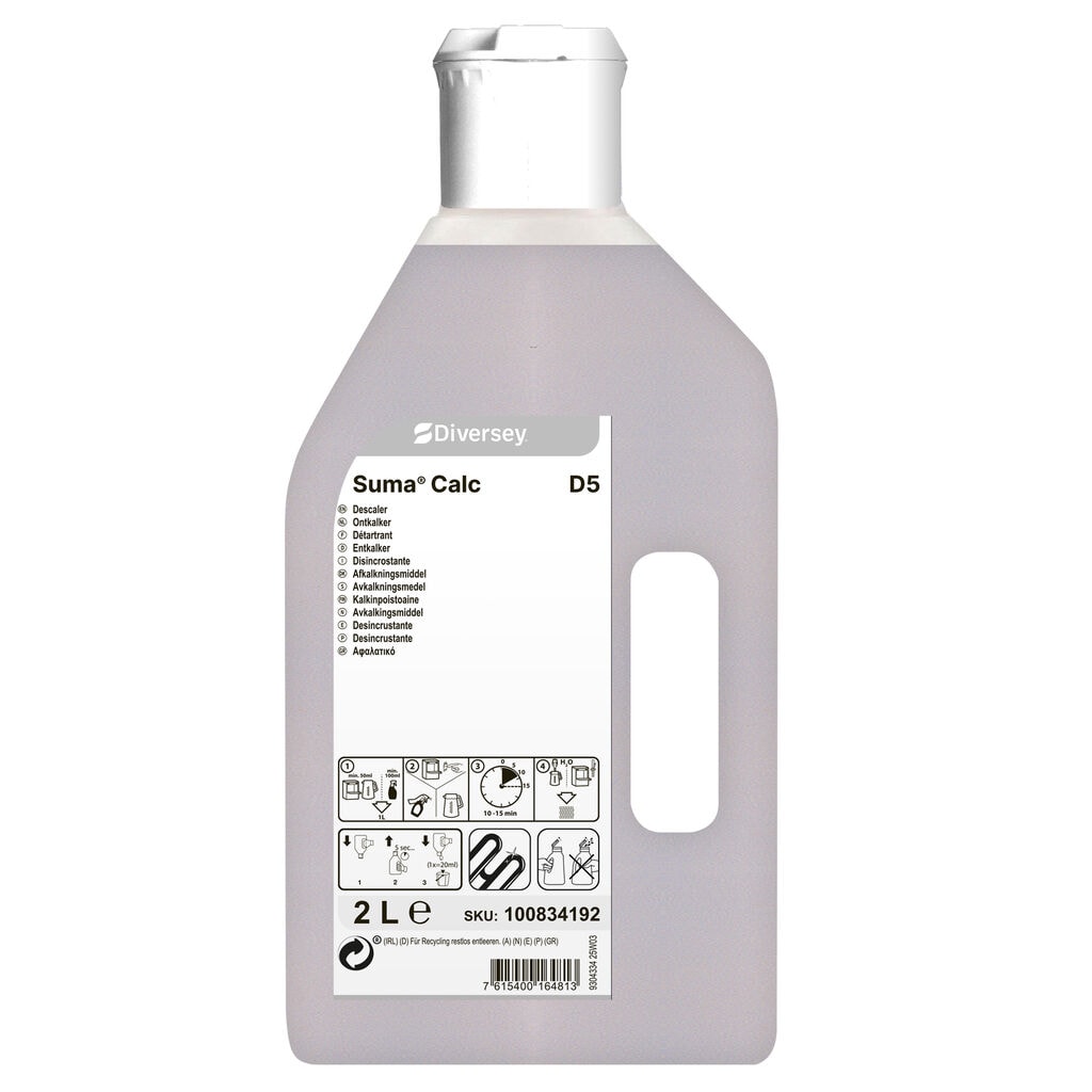 Suma Calc D5 6x2L - Concentrated kitchen descaler for periodical use