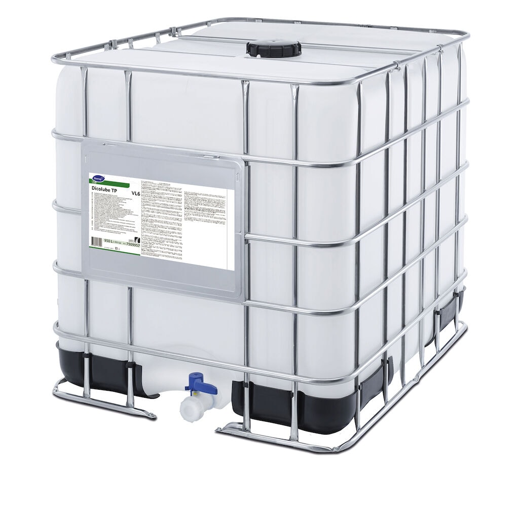 Dicolube TP VL6 1x950L - Synthetic track treatment suitable for cartons