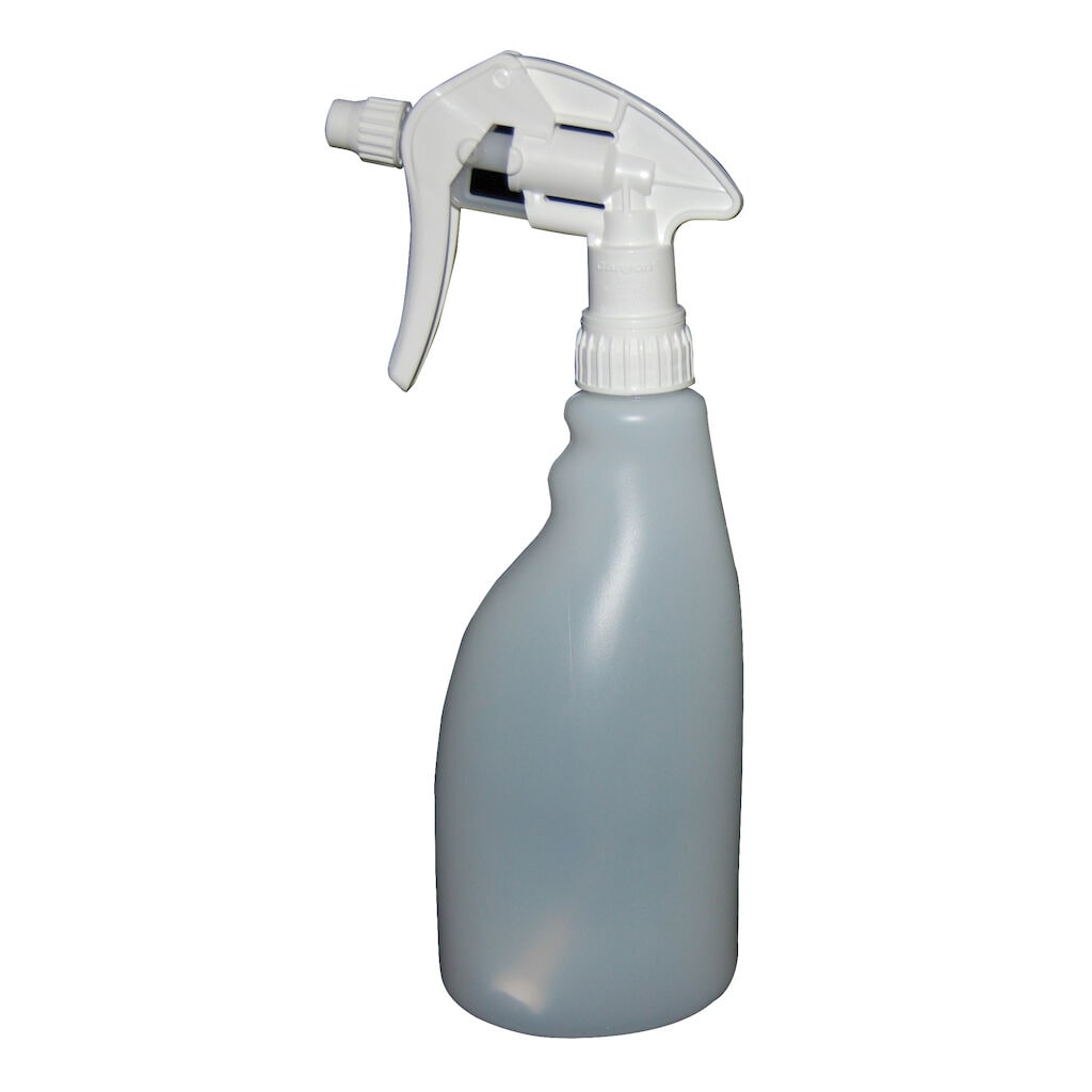 SpryBtl 0.5L Trigger 5x1pc - White - Empty spray bottle 500 ml white spray trigger