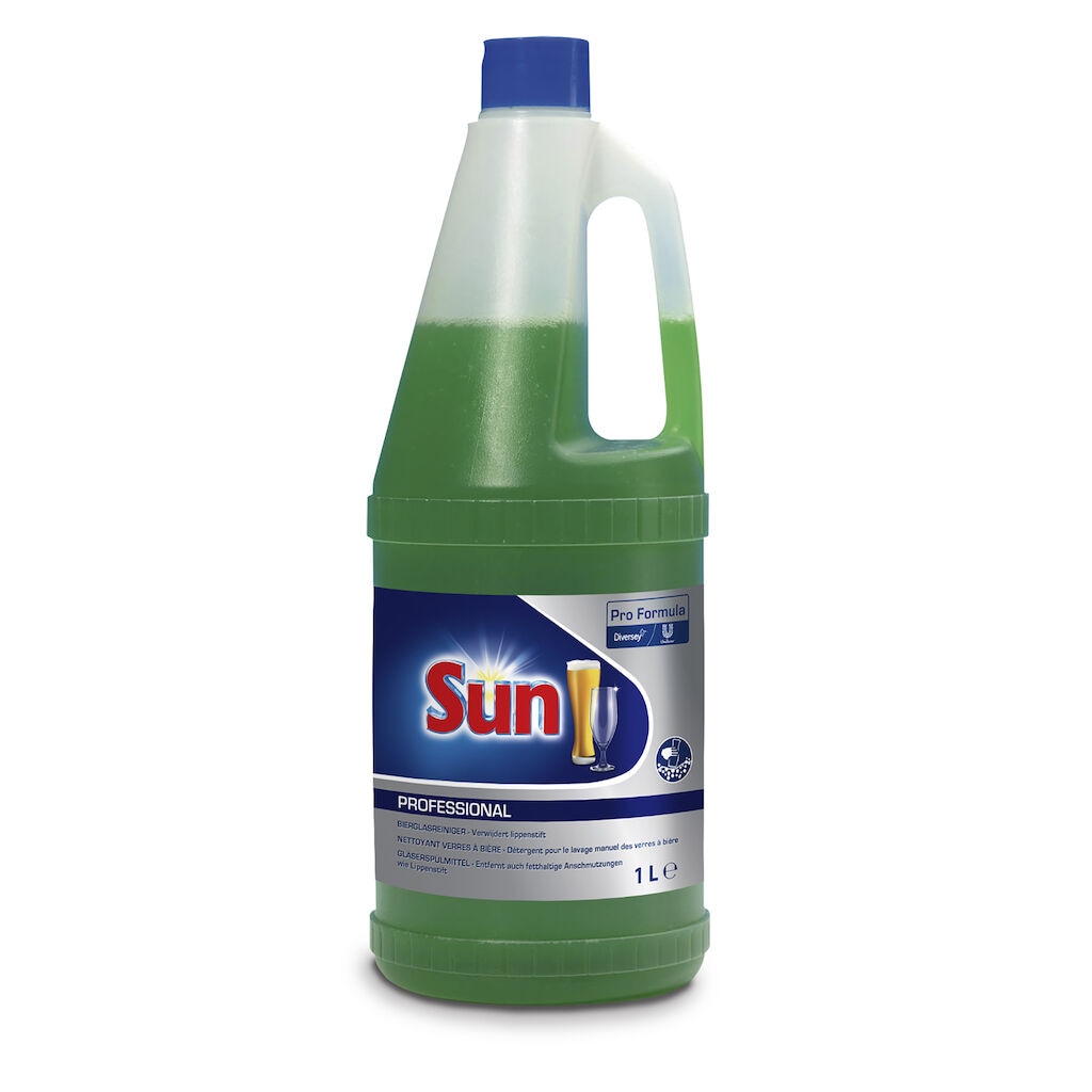 Sun Pro Formula Beer Glass Cleaner 3x2x1L - Manual detergent for beer glasses