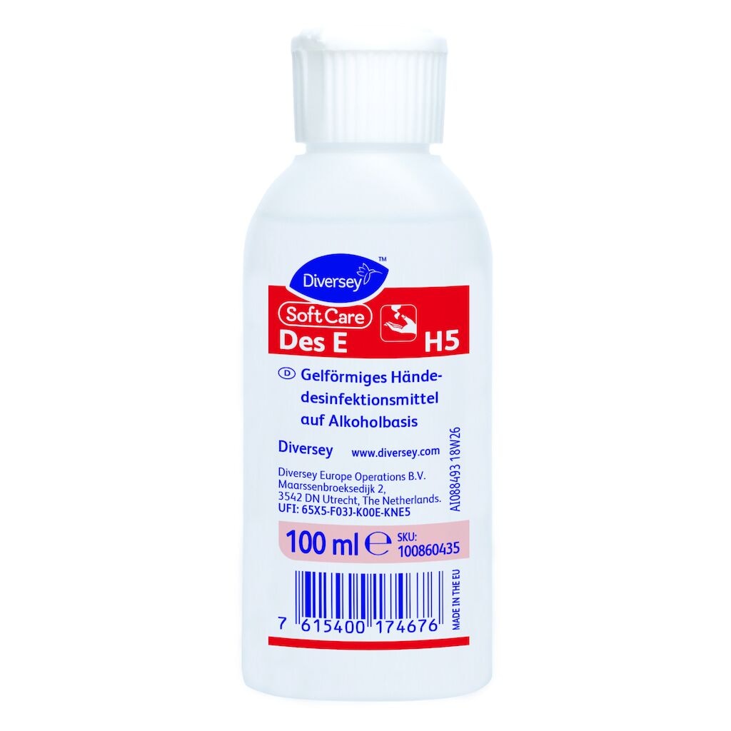 Soft Care Des E H5 50x0.1L - Alcohol based hand disinfectant