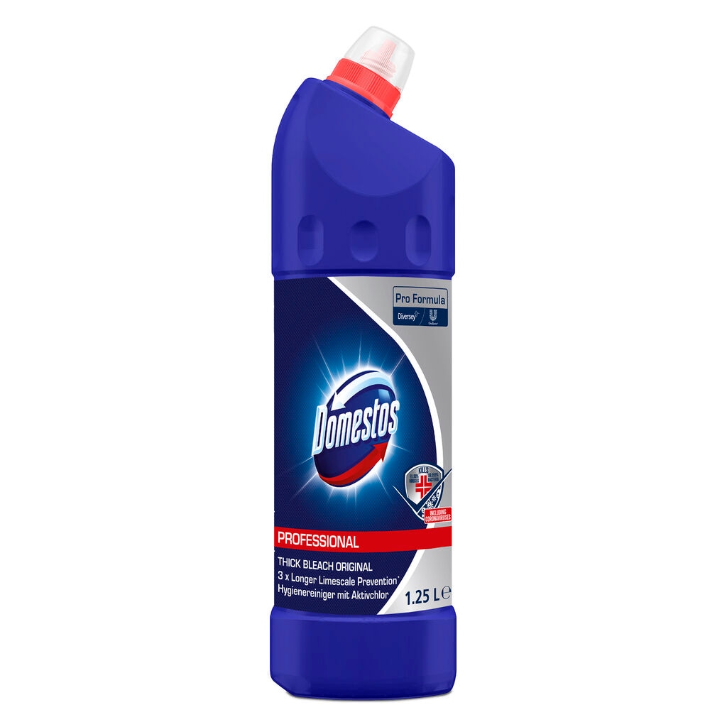 Domestos Pro Formula Original 12x1.25L - Thick bleach