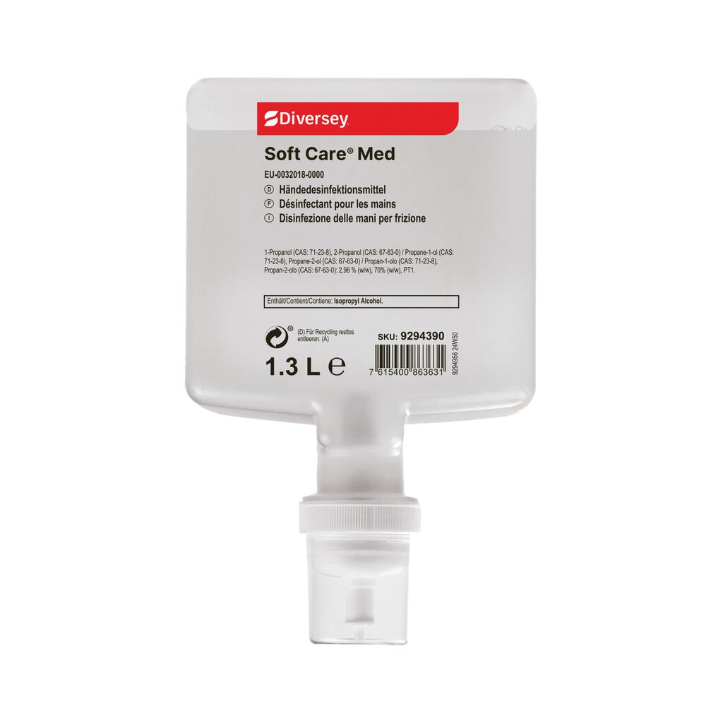 Soft Care Med 4x1.3L - Instant Hand Sanitizer / Skin Disinfectant
