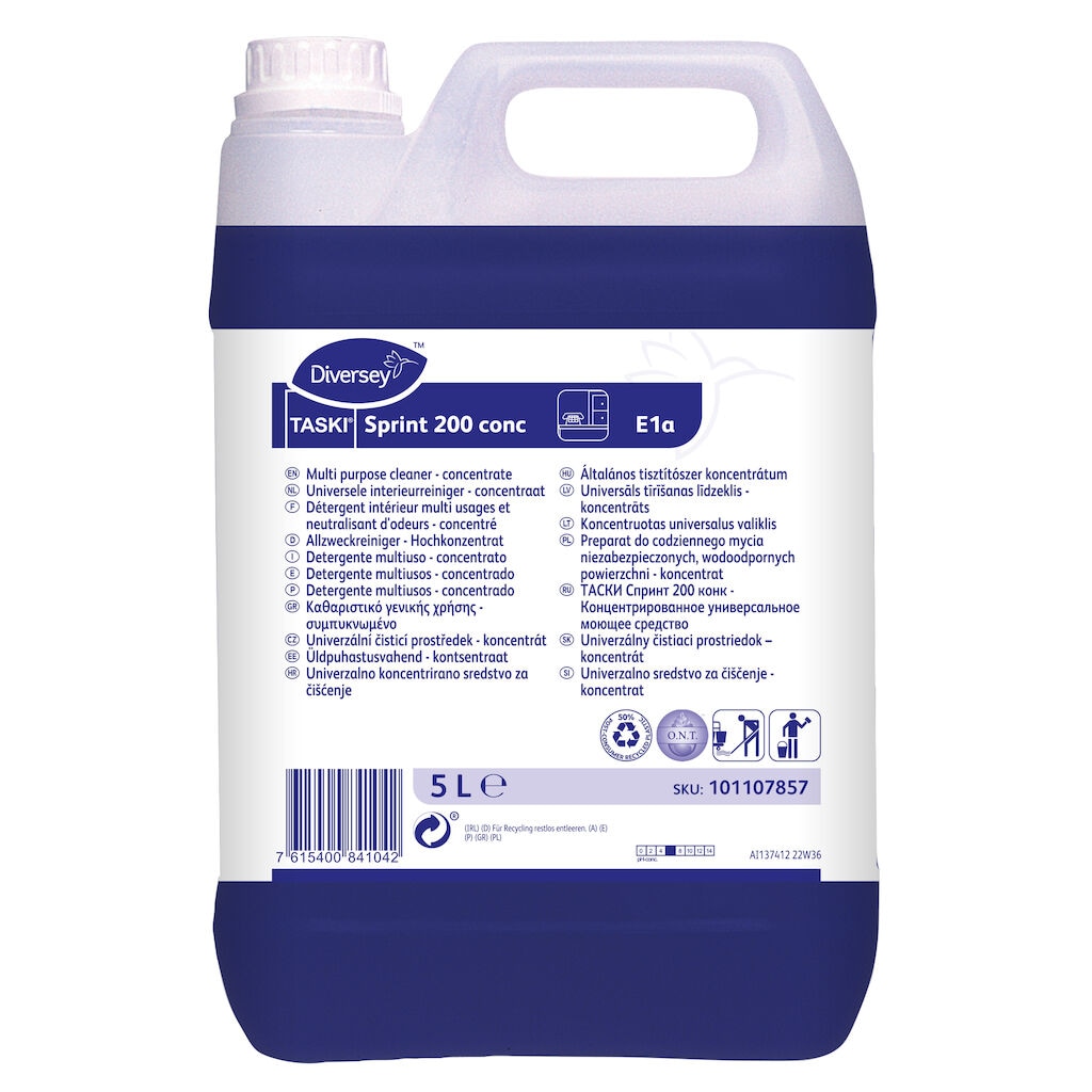 TASKI Sprint 200 conc E1a 2x5L - Multi purpose cleaner
